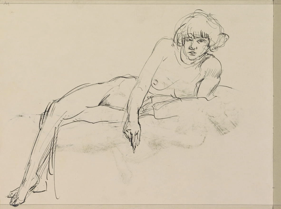 Isaac Israëls - Nudo femminile sdraiato, Rijks Museum, Amsterdam